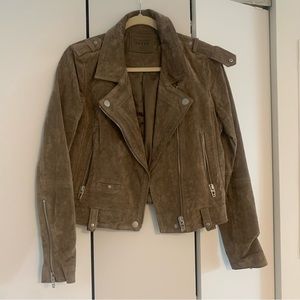 Blank NYC Suede Moto Jacket